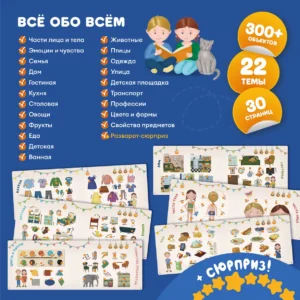 Книга интерактивная Abumba Fingerbook "Всё обо всём" 19