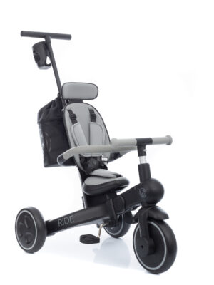 Ride-Black_8562 Велосипед трехколесный складной KIDZI RIDE 43