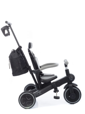 Ride-Black_8564 Велосипед трехколесный складной KIDZI RIDE 52