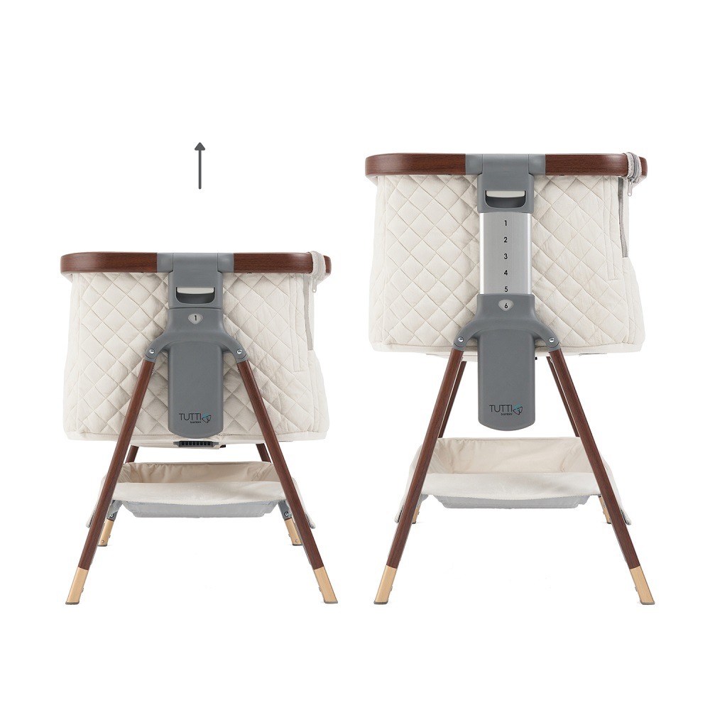 Колыбель Tutti Bambini CoZee Luxe с колесами 7