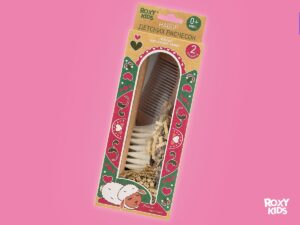 baby_wooden_hairbrush_with_comb_45a1748710 Расческа-щеточка Roxy Kids деревянная c мягкой щетиной и гребень 20