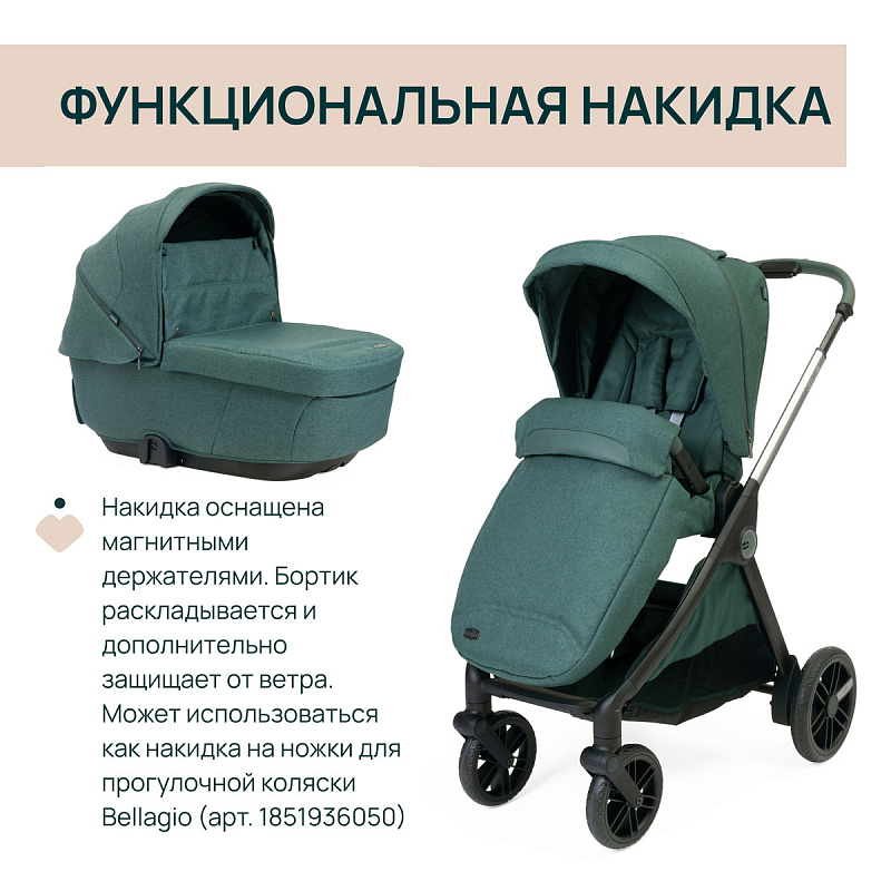 Люлька Chicco BELLAGIO GRAN COMFORT CARRYCOT 2