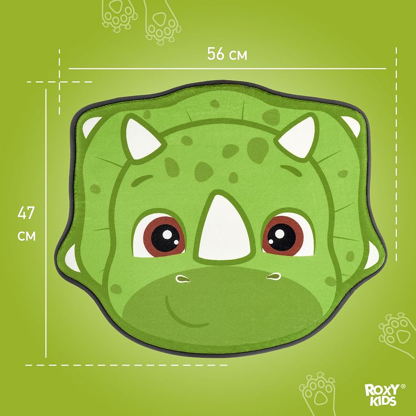 Коврик Roxy Kids плюшевый c эффектом памяти 50x60 см 7
