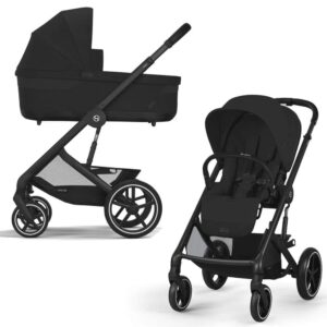 Коляска 2в1 Cybex Balios S Lux 2025 спальный блок+дождевик 18 kolyaska-2-v-1-cybex-balios-s-lux-2025-moon-black