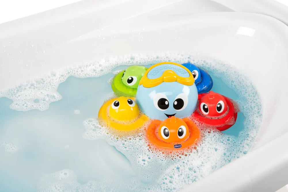 Игрушка для ванны Chicco "Осьминог" 3 Игрушка для ванны Chicco Осьминог