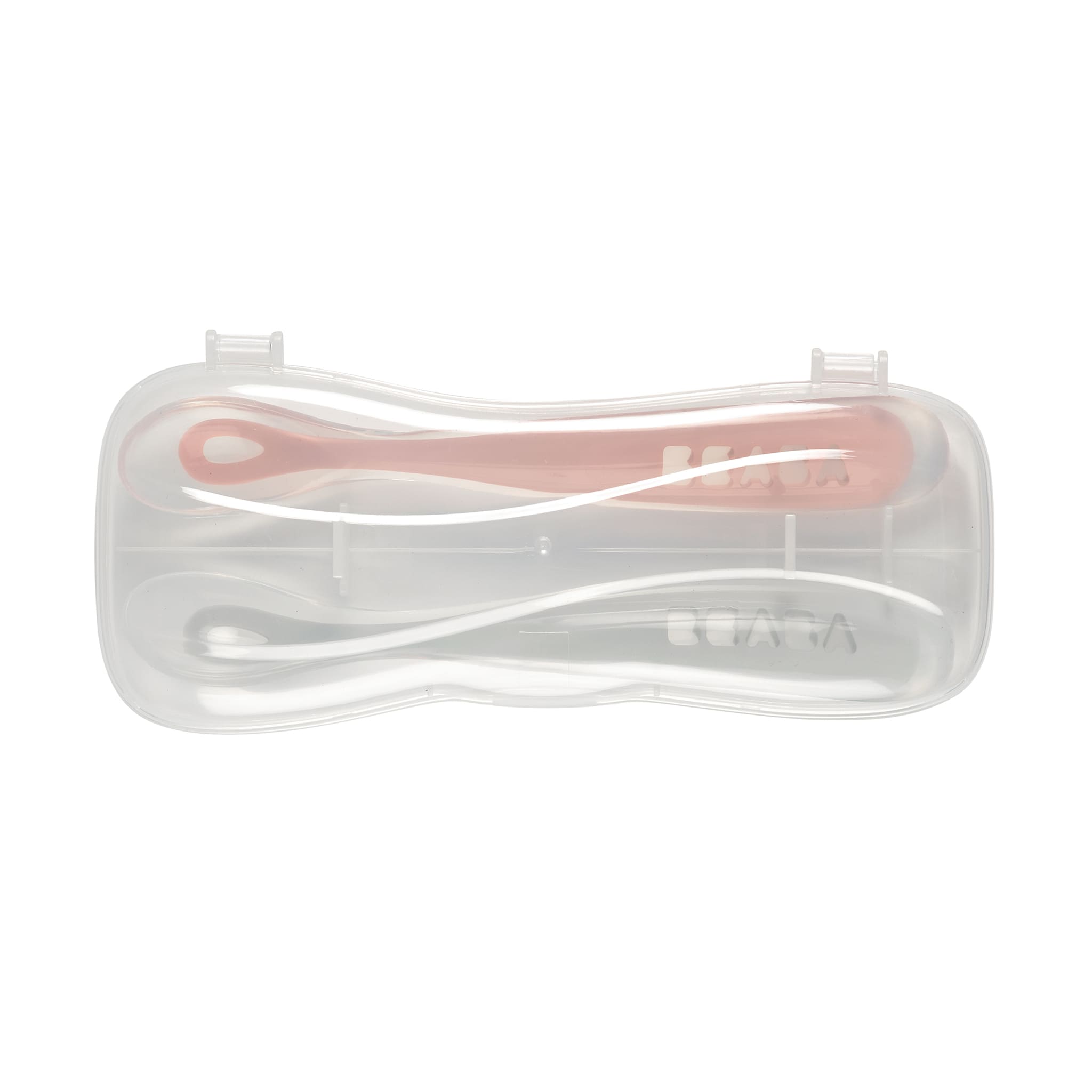 Набор эргономических ложек Beaba 2 ERGO 1ST AGE SPOONS+BOX PINK 3 Набор эргономических ложек Beaba 2 ERGO 1ST AGE SPOONS+BOX PINK
