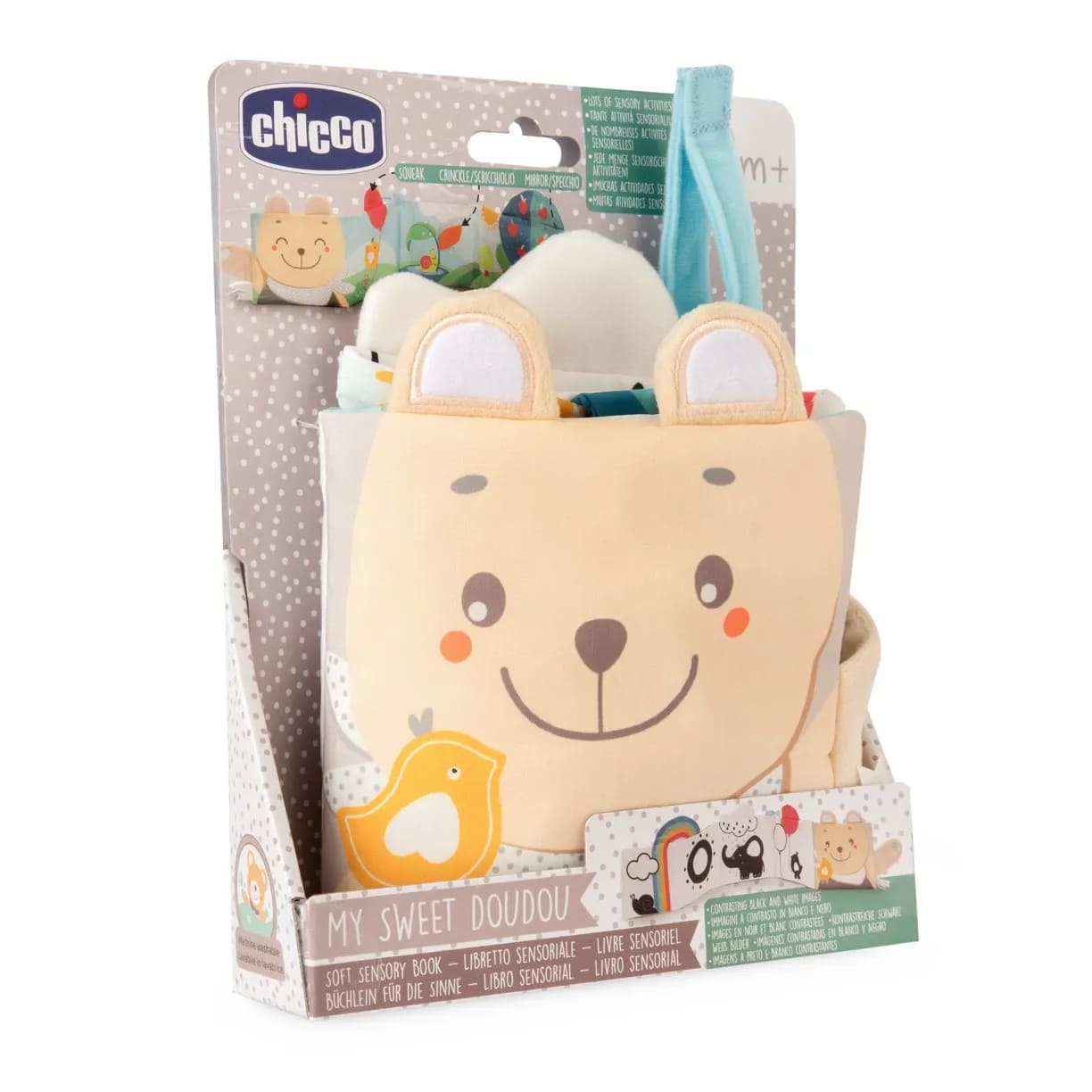 Игрушка мягкая Chicco “Первая книжка”