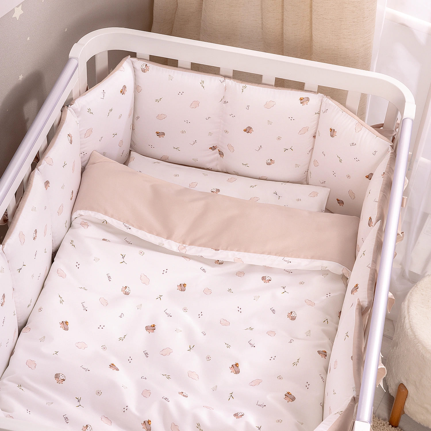 Комплект постельного белья Perina "Sleepy" 6 предметов 100х70 5 комплект постельного белья