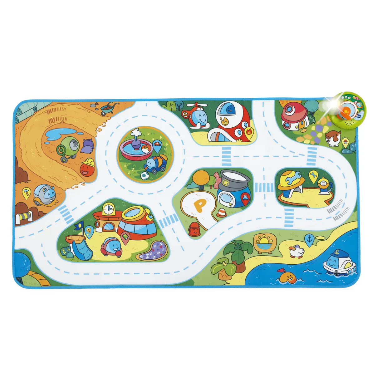 Игровой коврик Chicco электронный “Город”