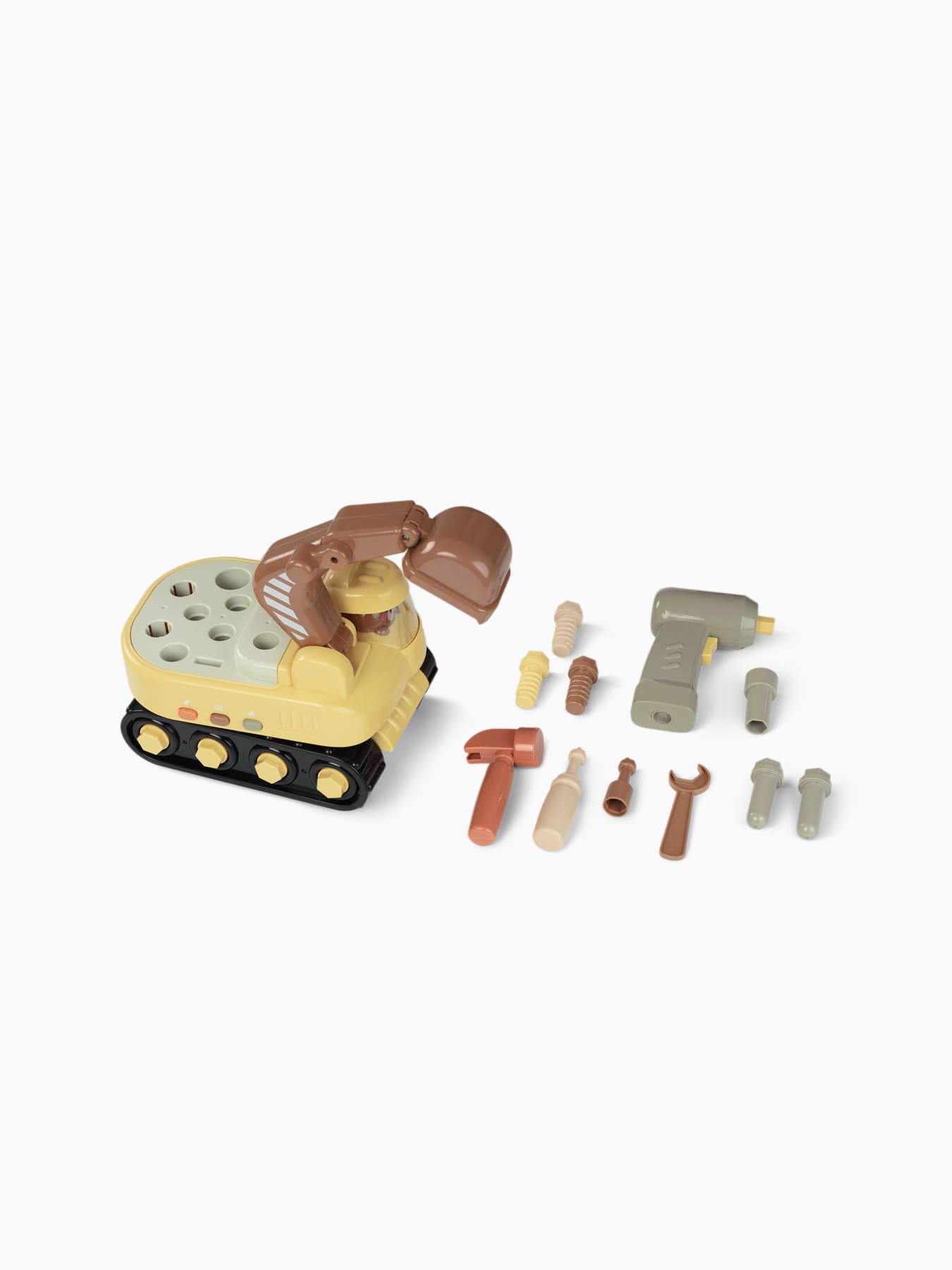 Игрушечный экскаватор-конструктор Happy Baby HAPPY DIGGER «ХЭПИ ДИГЕР»