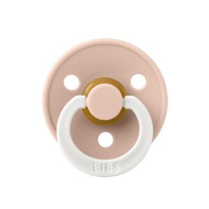 Пустышка латексная ночная BIBS Colour Glow Anatomical 0+ мес