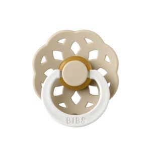 Пустышка латексная ночная BIBS Boheme Glow, 6+ мес