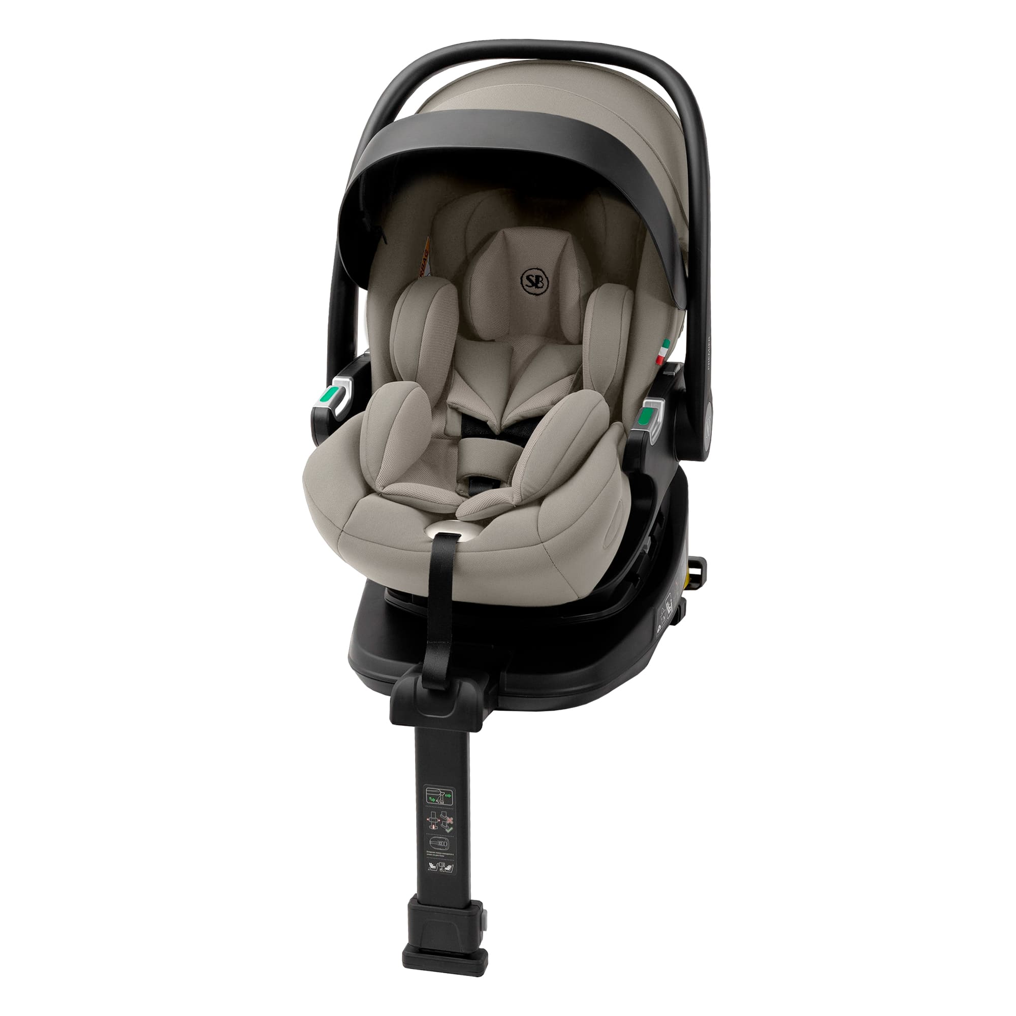 Автокресло группы 0+ Sweet Baby Premier Plus WG06 Pro+WG10 10 Автокресло группы 0+ Sweet Baby Premier Plus WG06 Pro+WG10