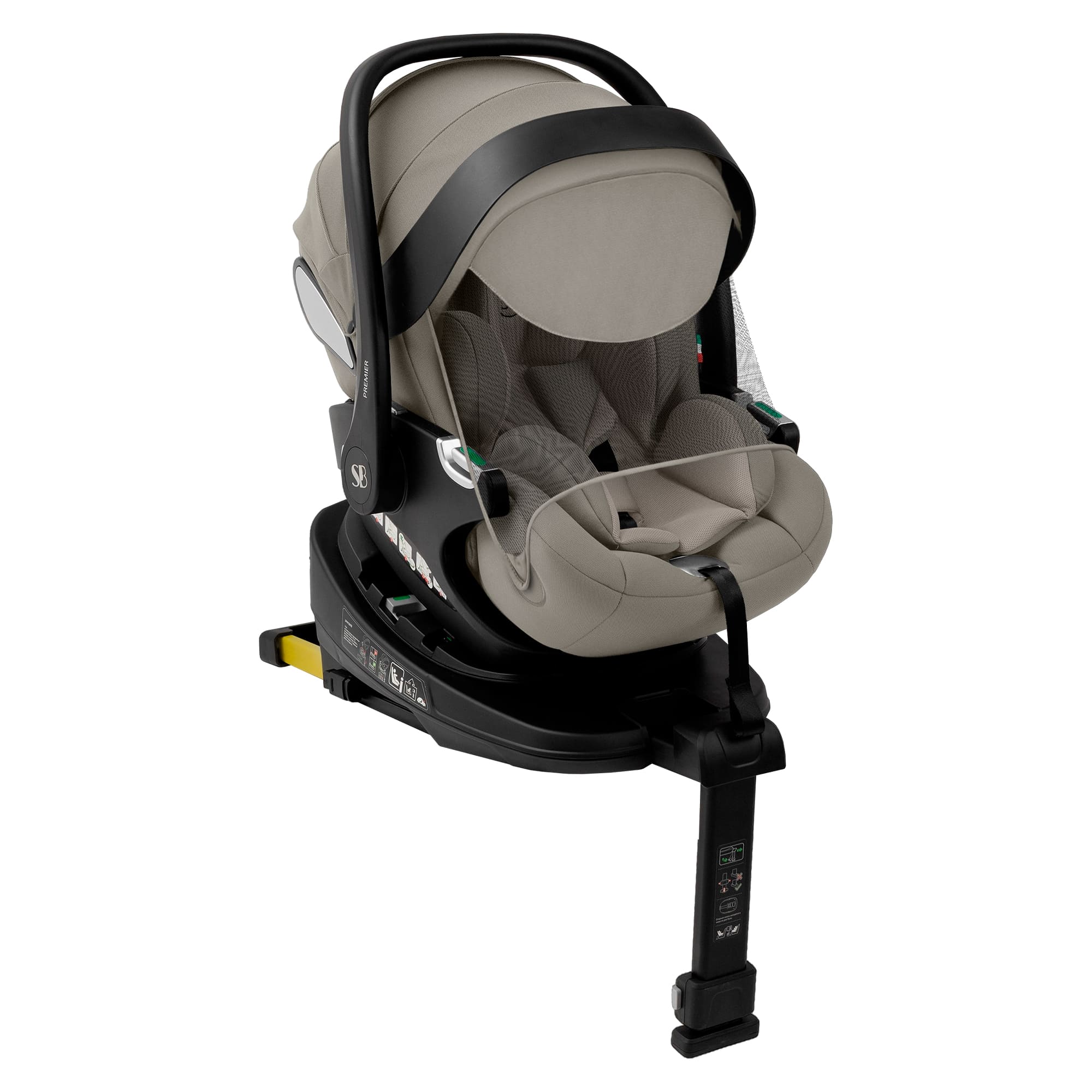 Автокресло группы 0+ Sweet Baby Premier Plus WG06 Pro+WG10 13 Автокресло группы 0+ Sweet Baby Premier Plus WG06 Pro+WG10