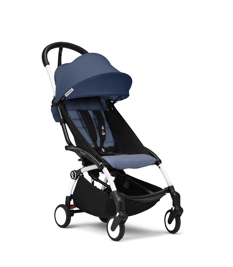 Коляска прогулочная Stokke YOYO3 белая рама