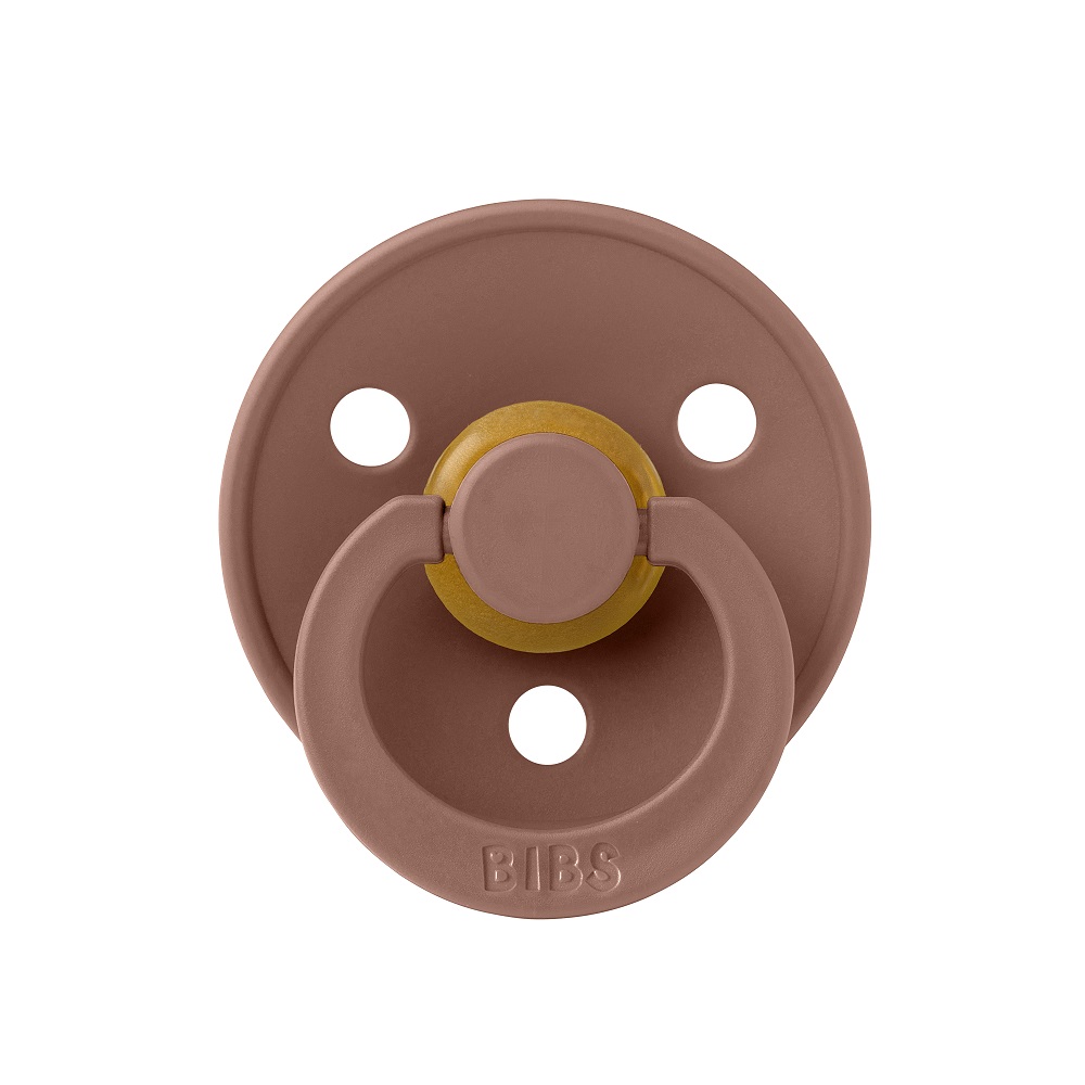Пустышка латексная BIBS Colour 18+ мес