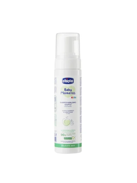 Суфле-шампунь и кондиционер Chicco Baby Moments 150 мл