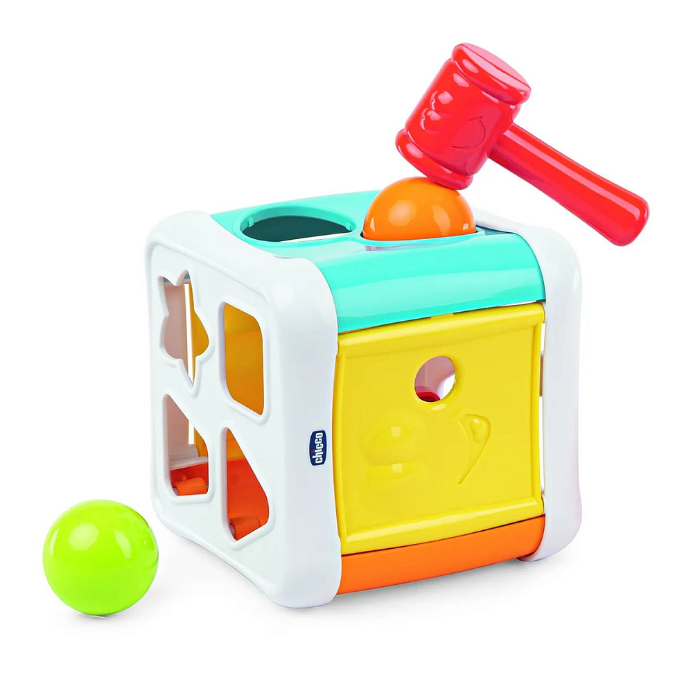 Игрушка-сортер Chicco “Кубик” 3 Игрушка-сортер Chicco “Кубик”