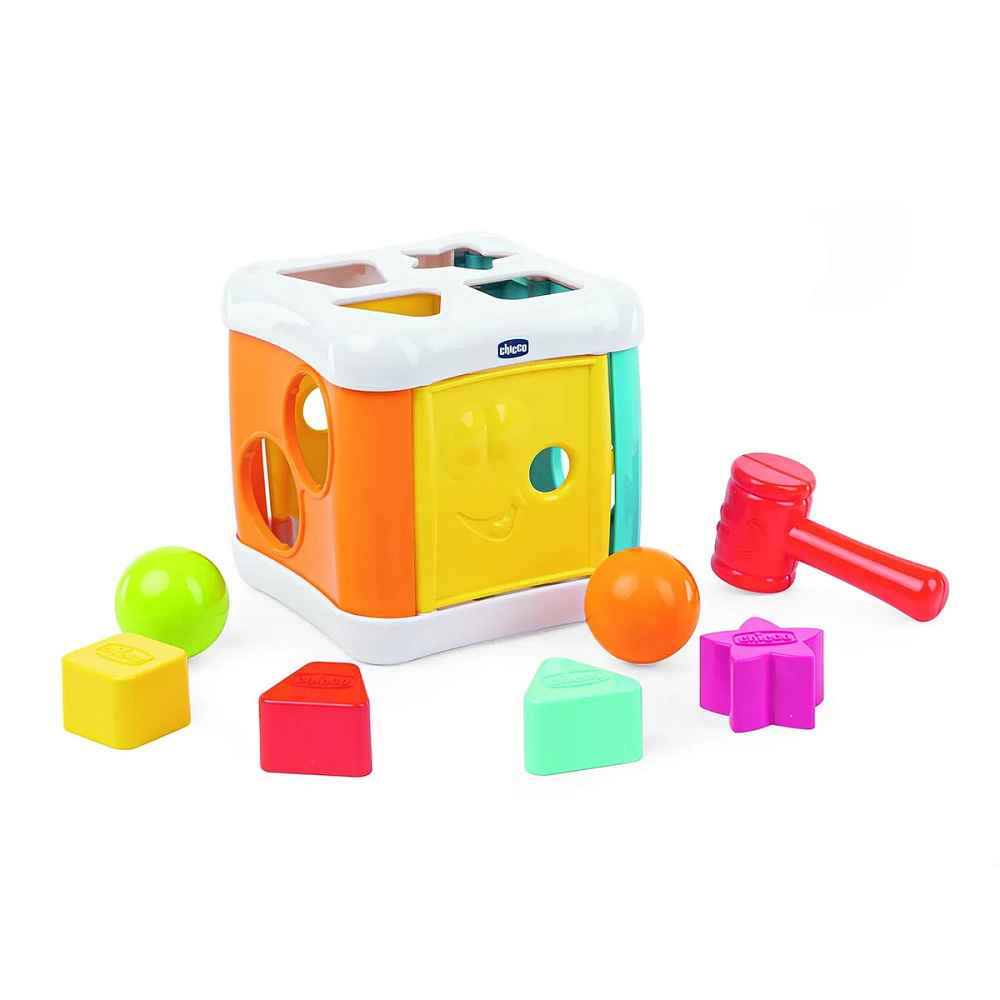 Игрушка-сортер Chicco “Кубик” 5 Игрушка-сортер Chicco “Кубик”