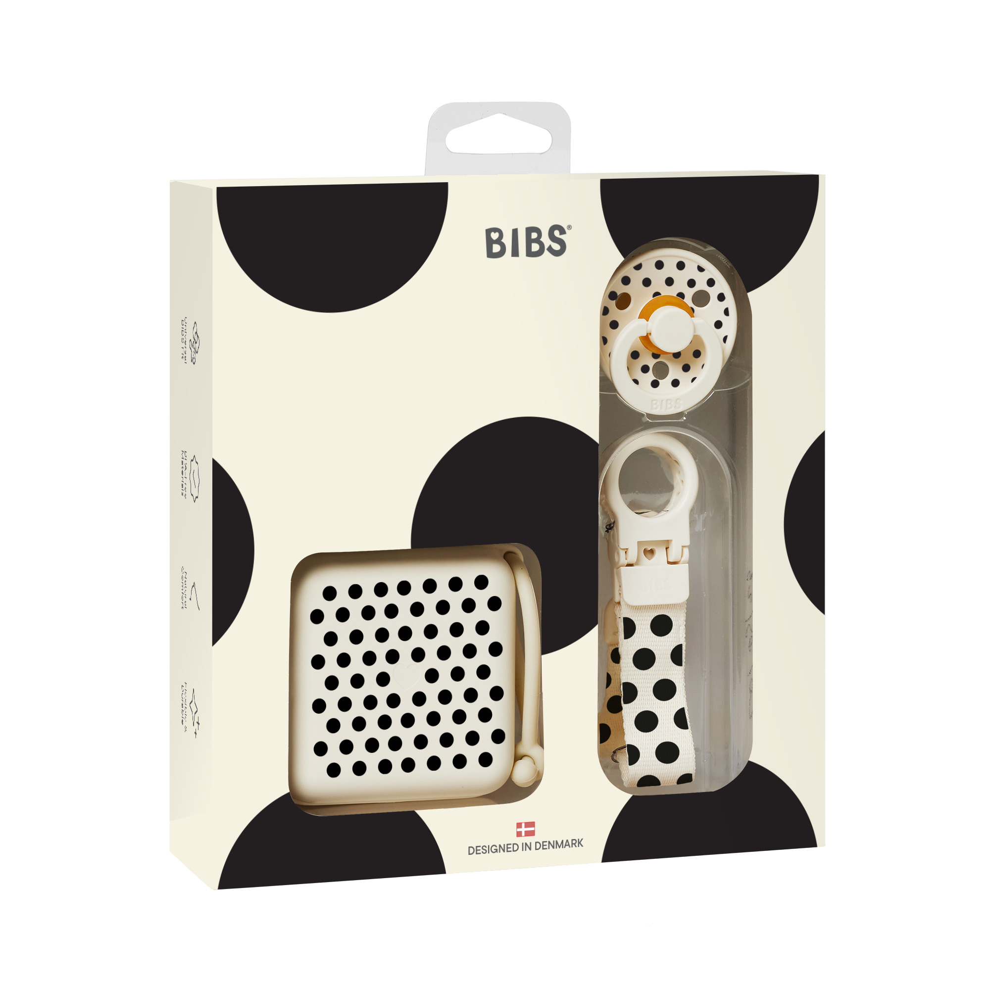 Подарочный набор BIBS «Soothe & Go» 3 предмета 1 Подарочный набор BIBS «Soothe & Go» 3 предмета