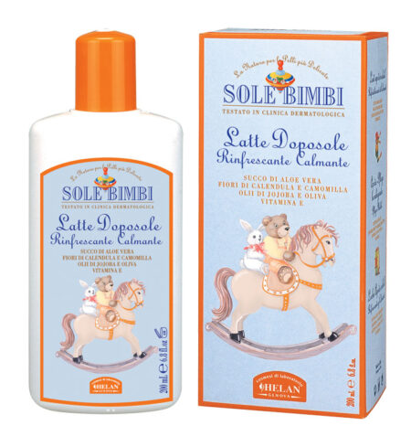 Молочко Helan Sole Bimbi после загара