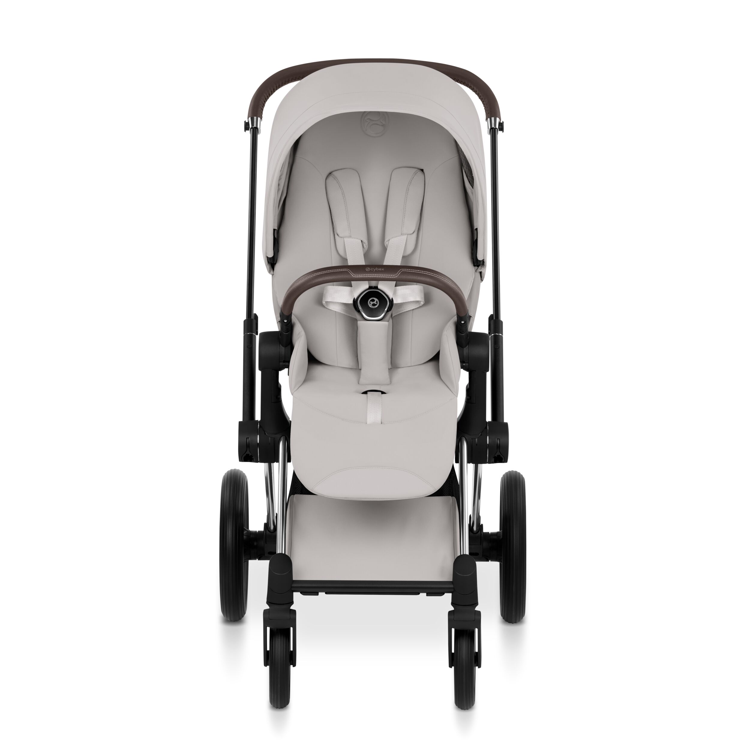 Коляска 2в1 Cybex Priam Style Chrome Brown