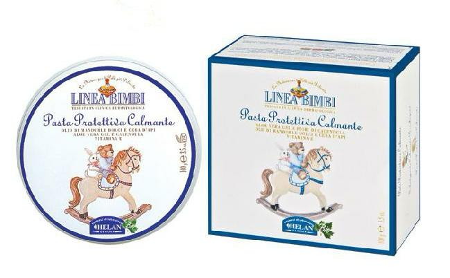Крем Helan Linea Bimbi защищающий увлажняющий для зоны пеленания, 100 мл.