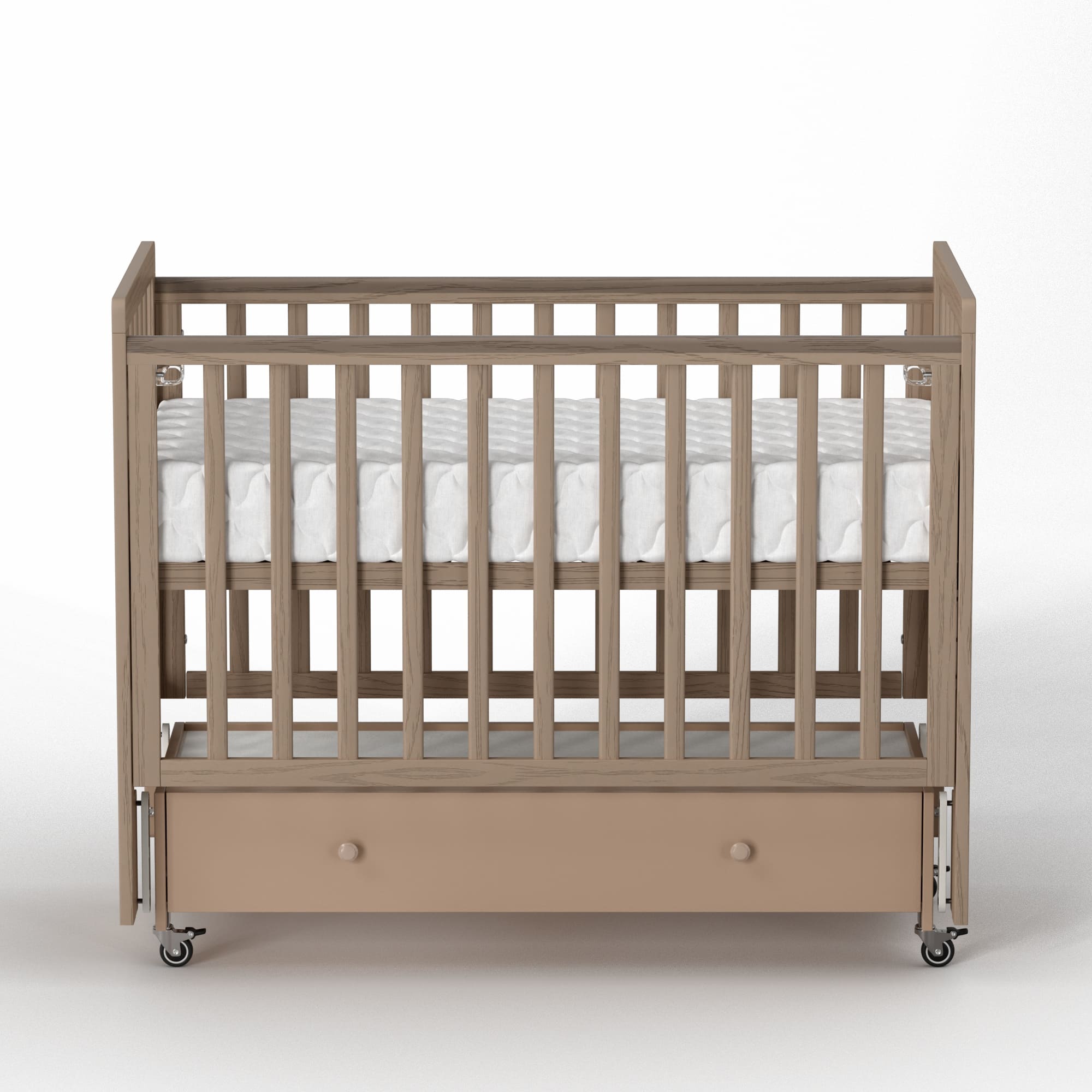 Кроватка Antemi Classic Sleep Premium с маятником и ящиком 120*60 3 Кроватка Antemi Classic Sleep Premium с маятником и ящиком 12060