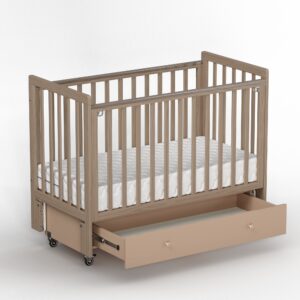 Кроватка Antemi Classic Sleep Premium с маятником и ящиком 120*60 17 Кроватка Antemi Classic Sleep Premium с маятником и ящиком 12060