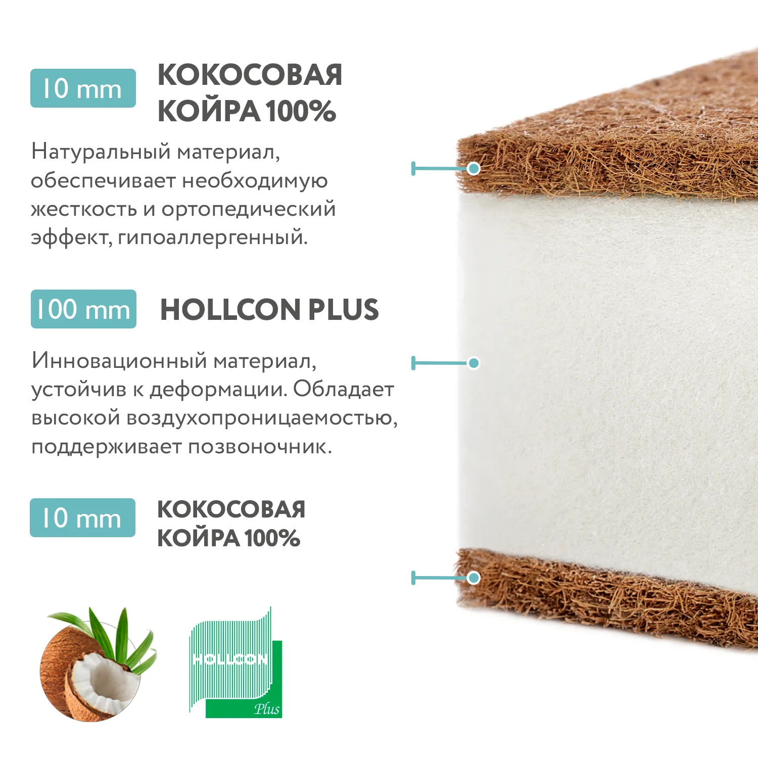 geuj8e19wm6mb62zll1cxe3yyhejq4j0 Матрас в кроватку PLITEX Eco Soft 119х60х12 7